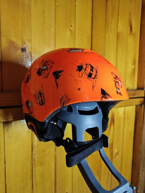 PRILBA QUIKSILVER THE GAME ORANGE 50-52CM